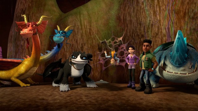 Click to watch 'Magma Comes to the Surface...' (popup) Dragons The Nine Realms